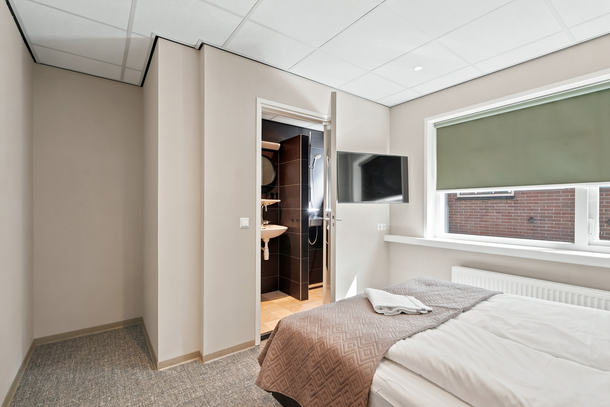 Standaard tweepersoonskamer Guesthouse Ouddorp Connection